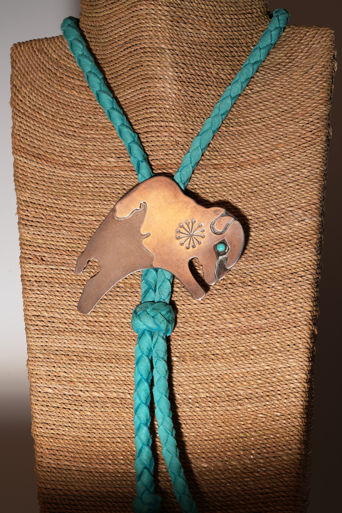 Buffalo shaped bolo