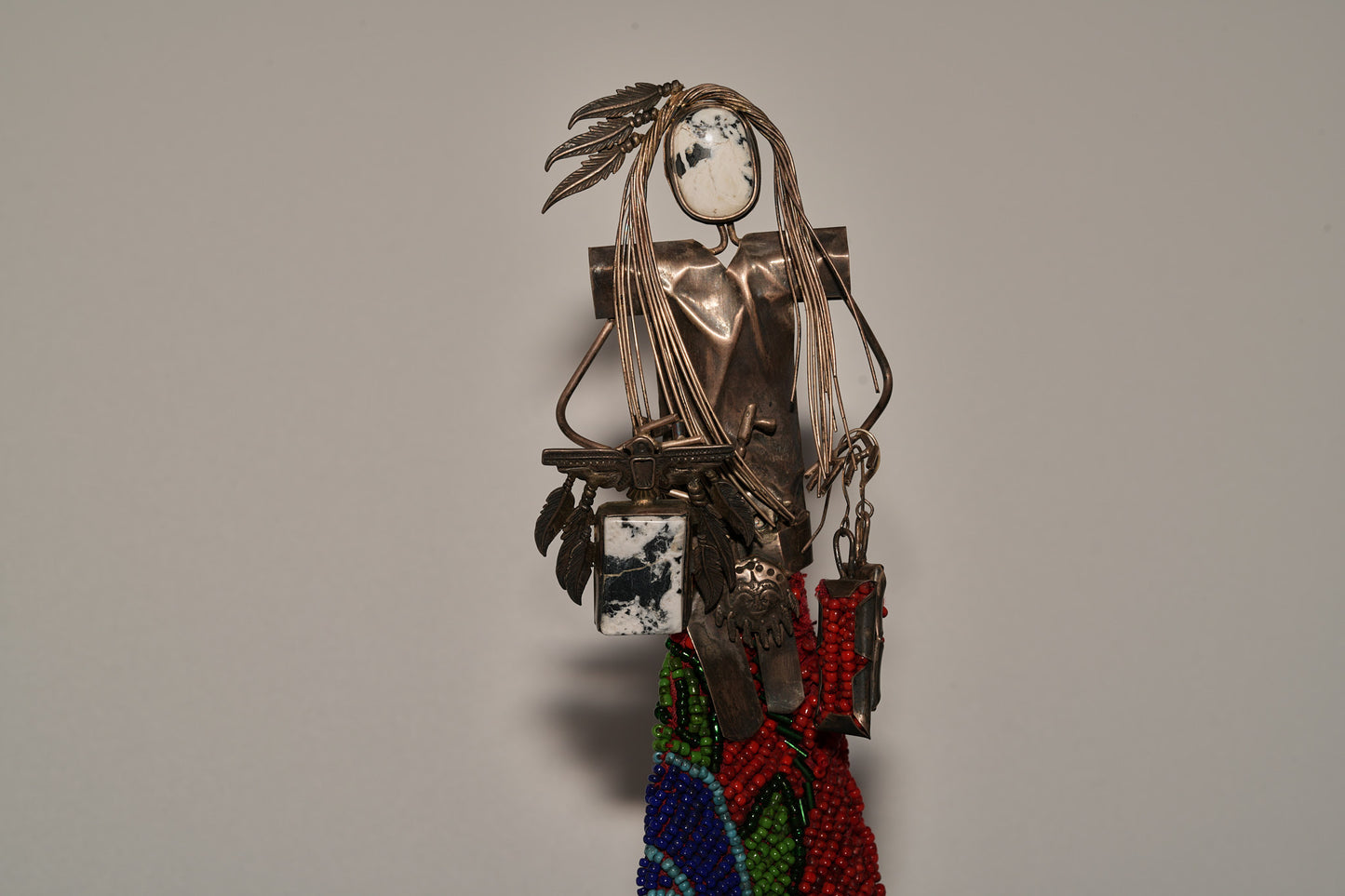 Art piece with woman