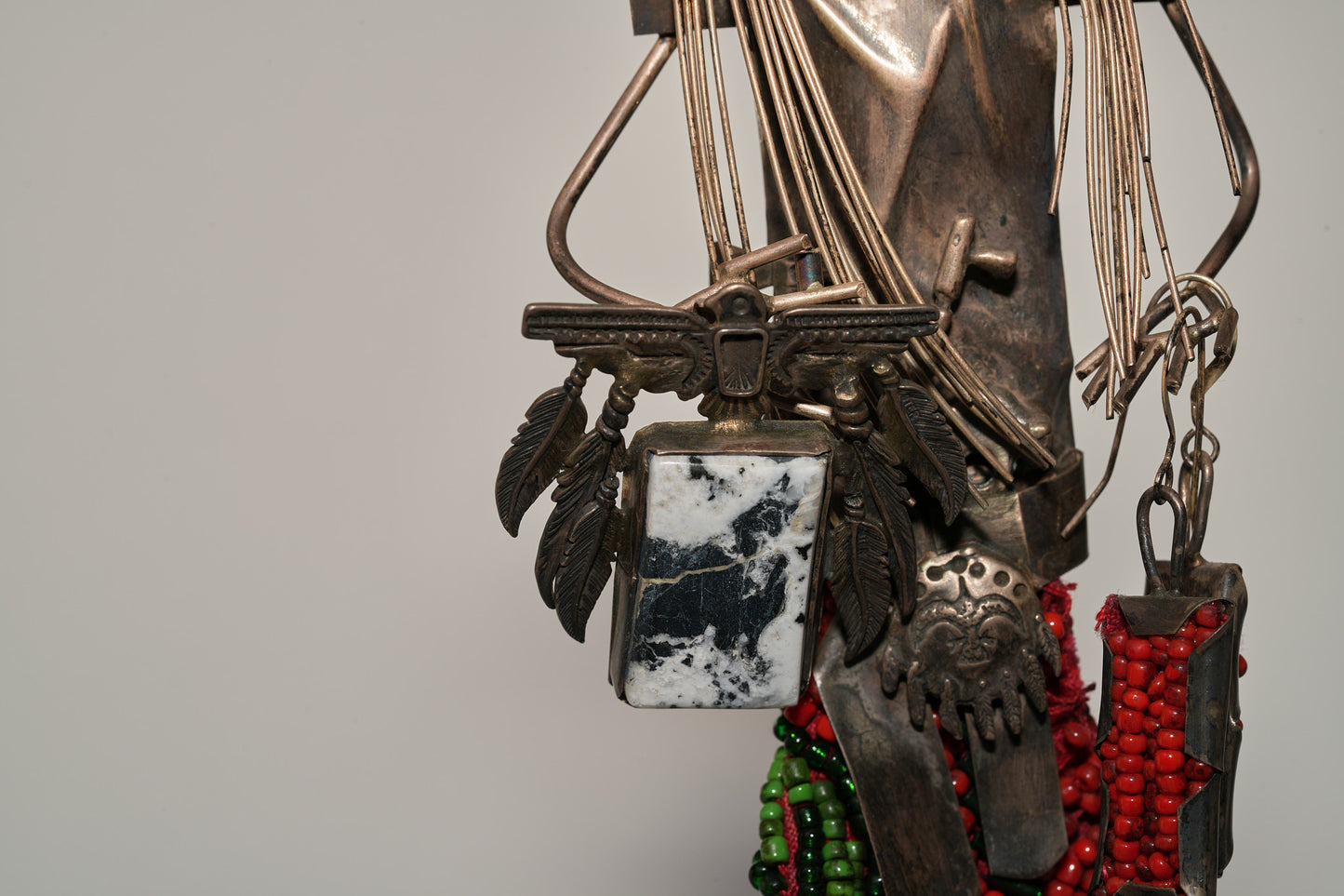 Art piece with woman