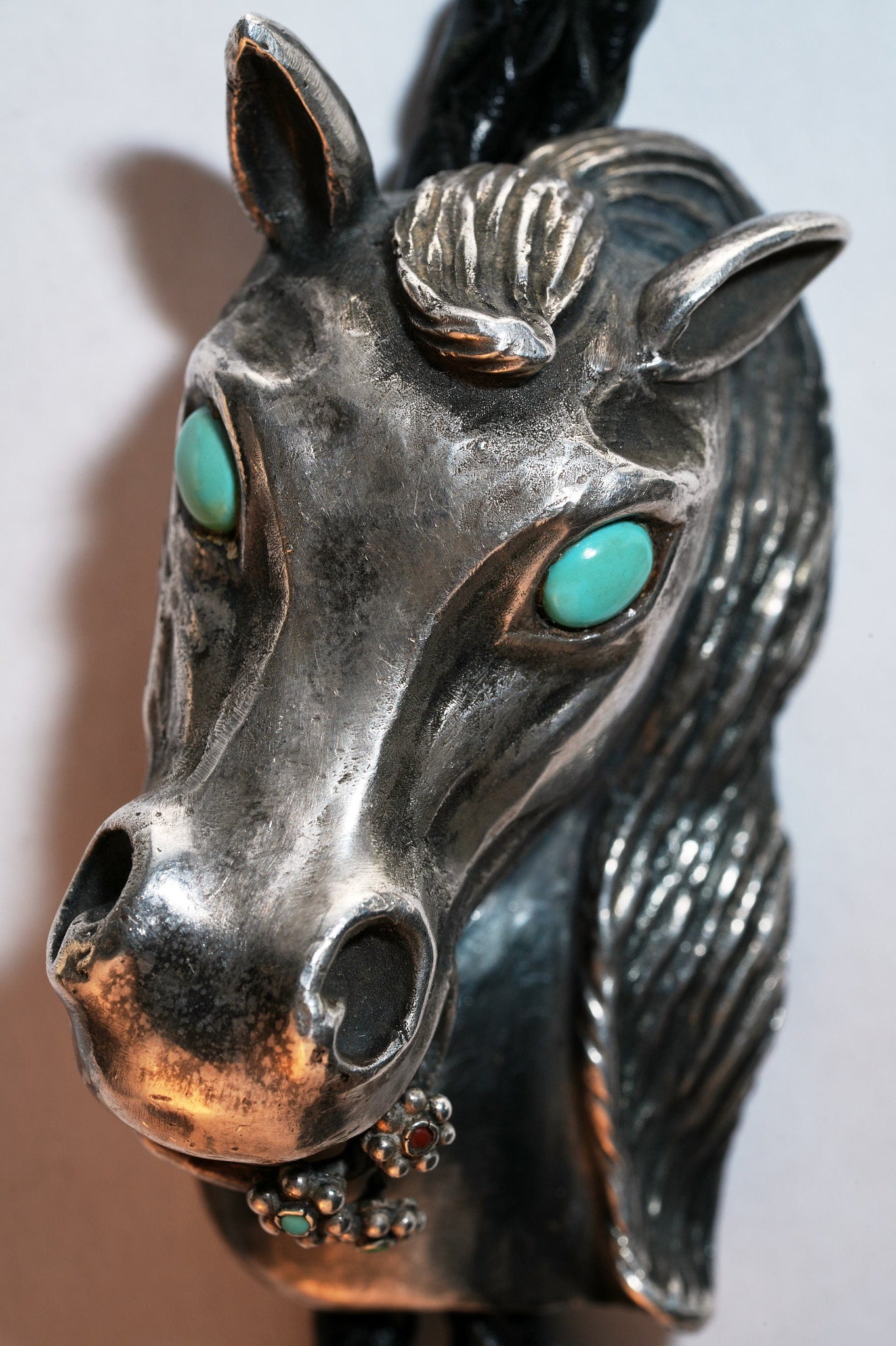 Custom made Horse Head Bolo NOT SURE IF NATIVE AMERICAN MADE