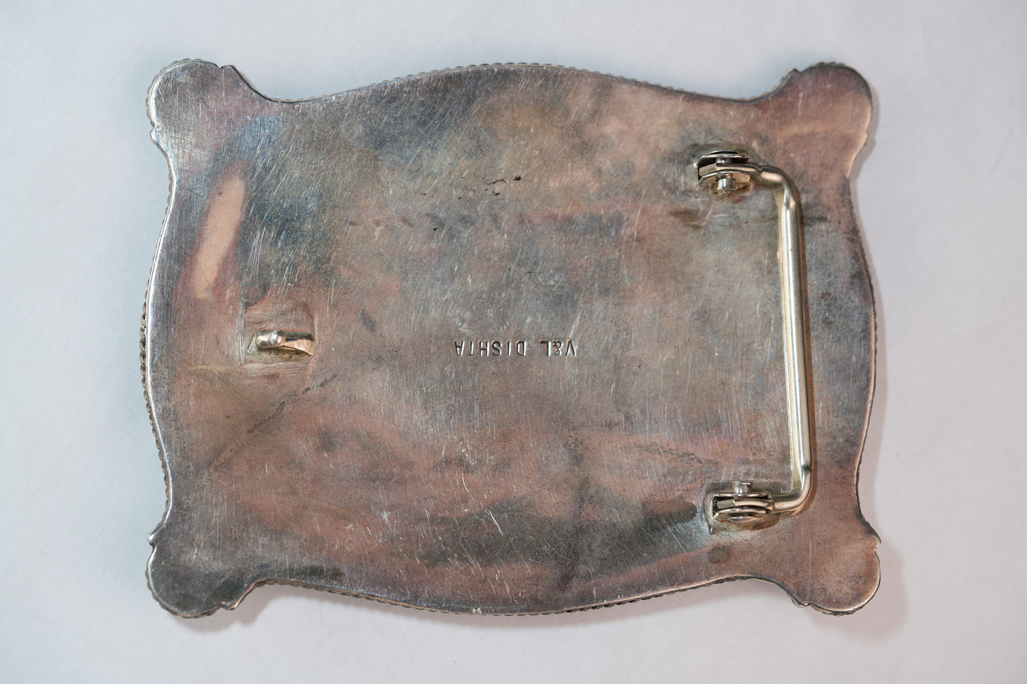 Conestoga belt buckle and bolo