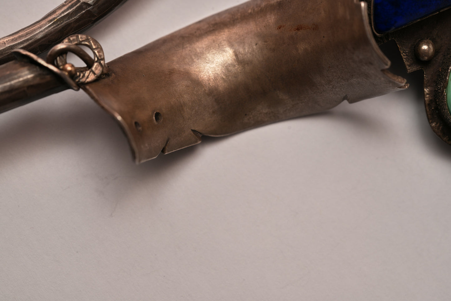 Mutli stone carved necklace by Jolene Eustace