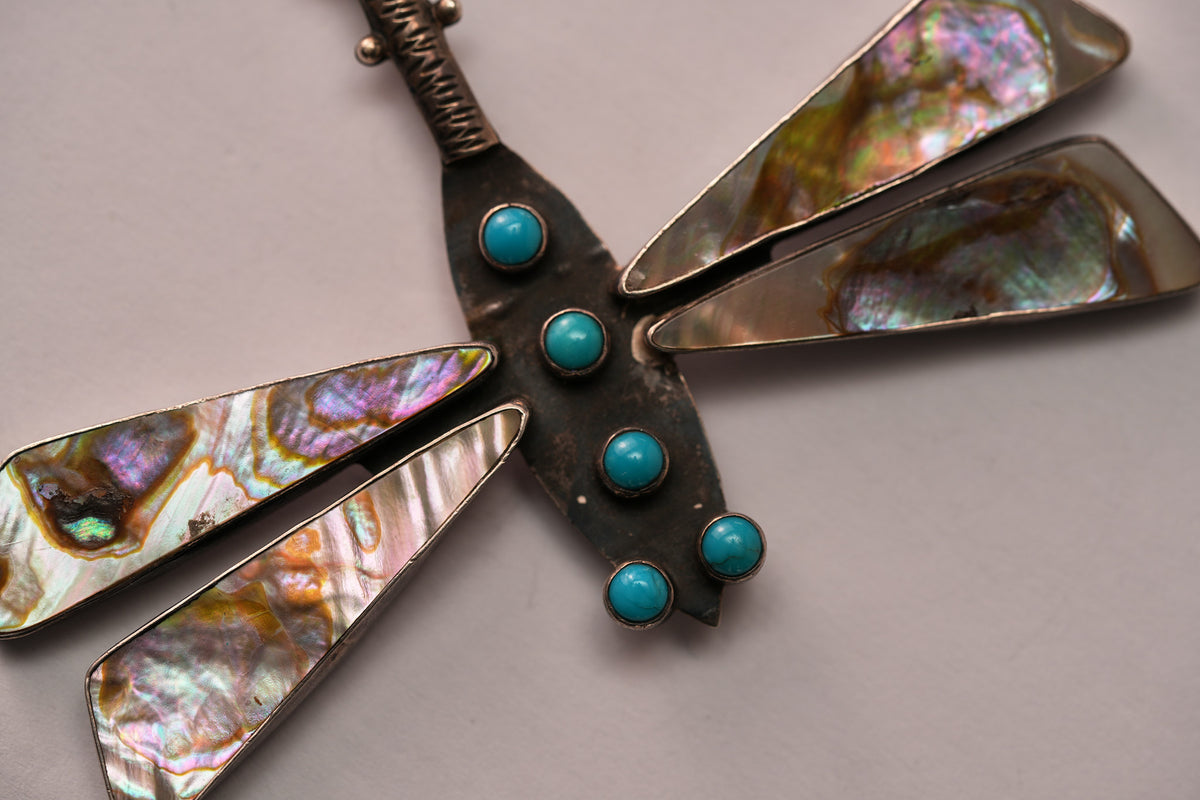 Dragon Fly Pin vintage Federico Jimenez