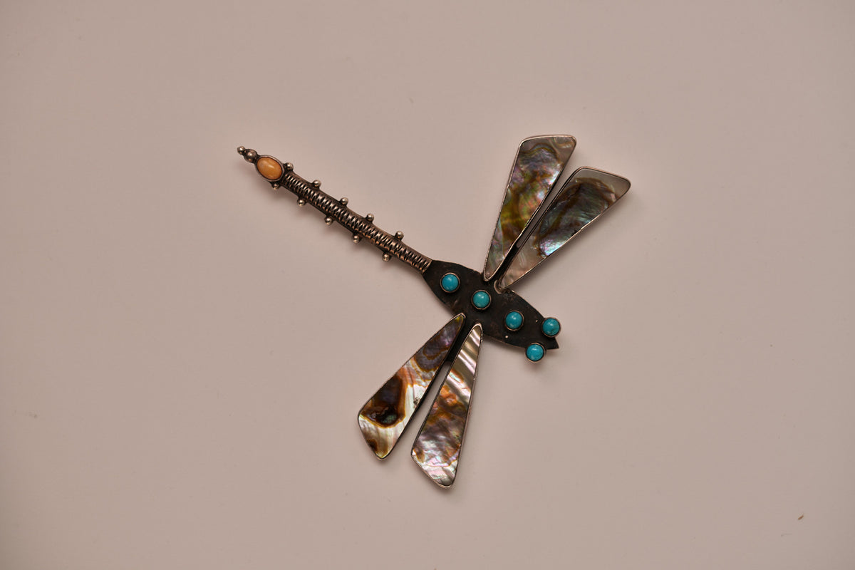 Dragon Fly Pin vintage Federico Jimenez