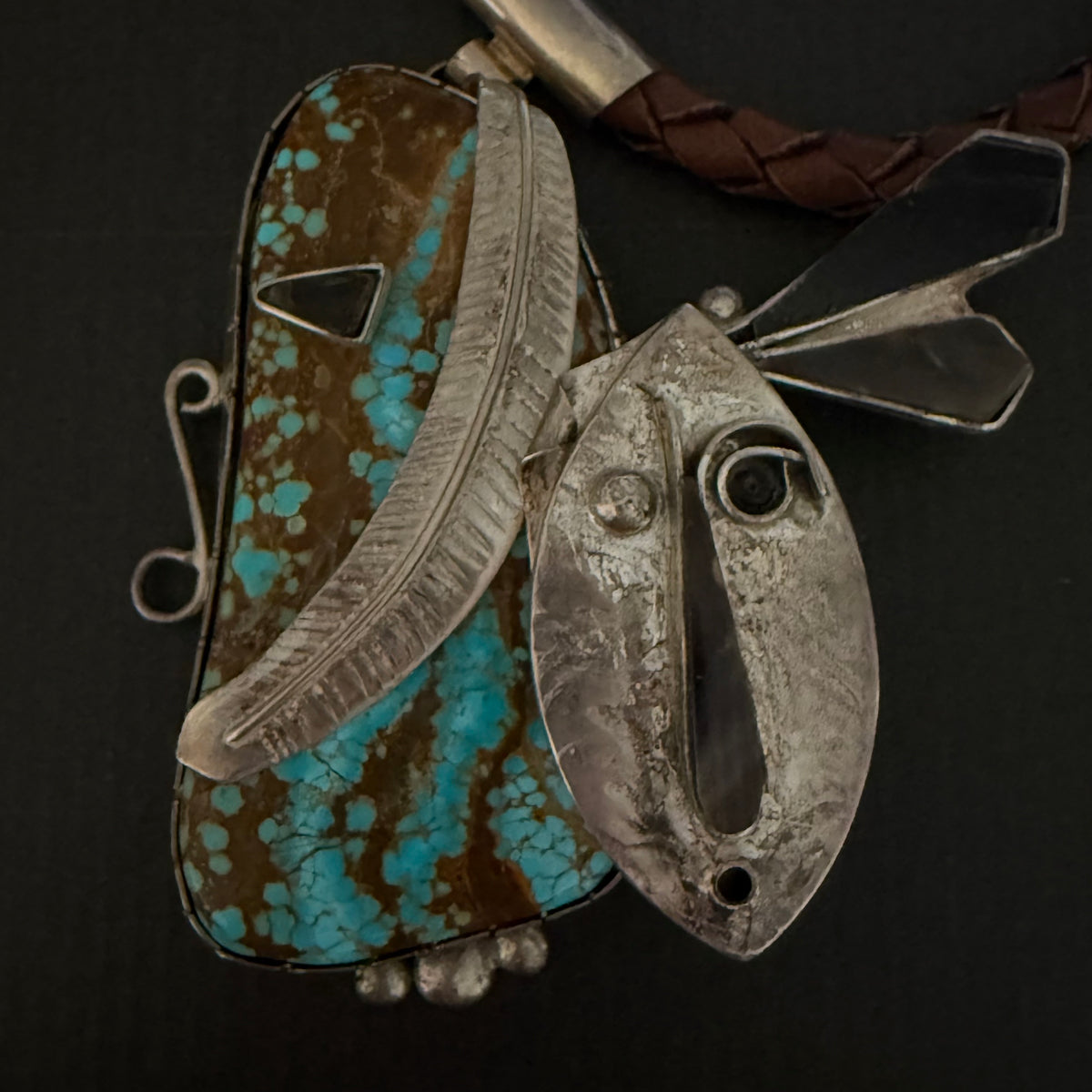 Really unique neckpiece by Buddy Lee