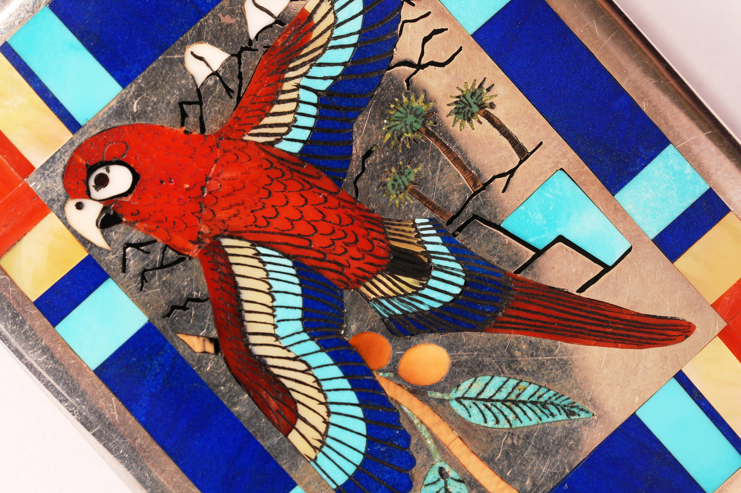 Scarlet McCaw, Bolo by Harlan Coonsis, Zuni