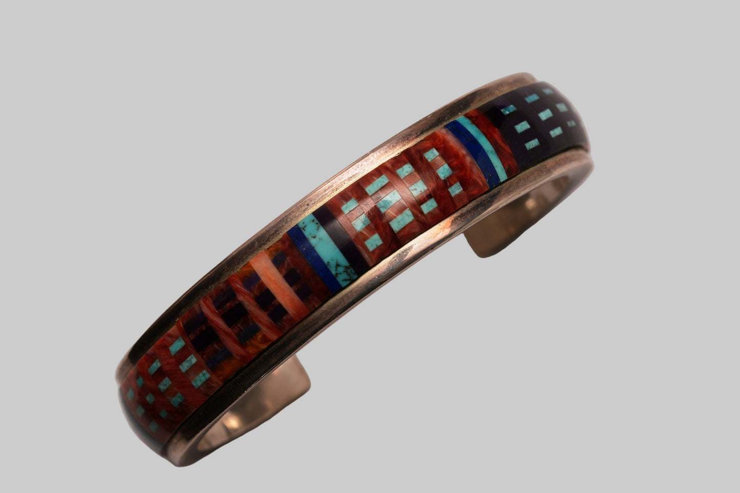 Alan Wallace, mosaic bracelet, stylish