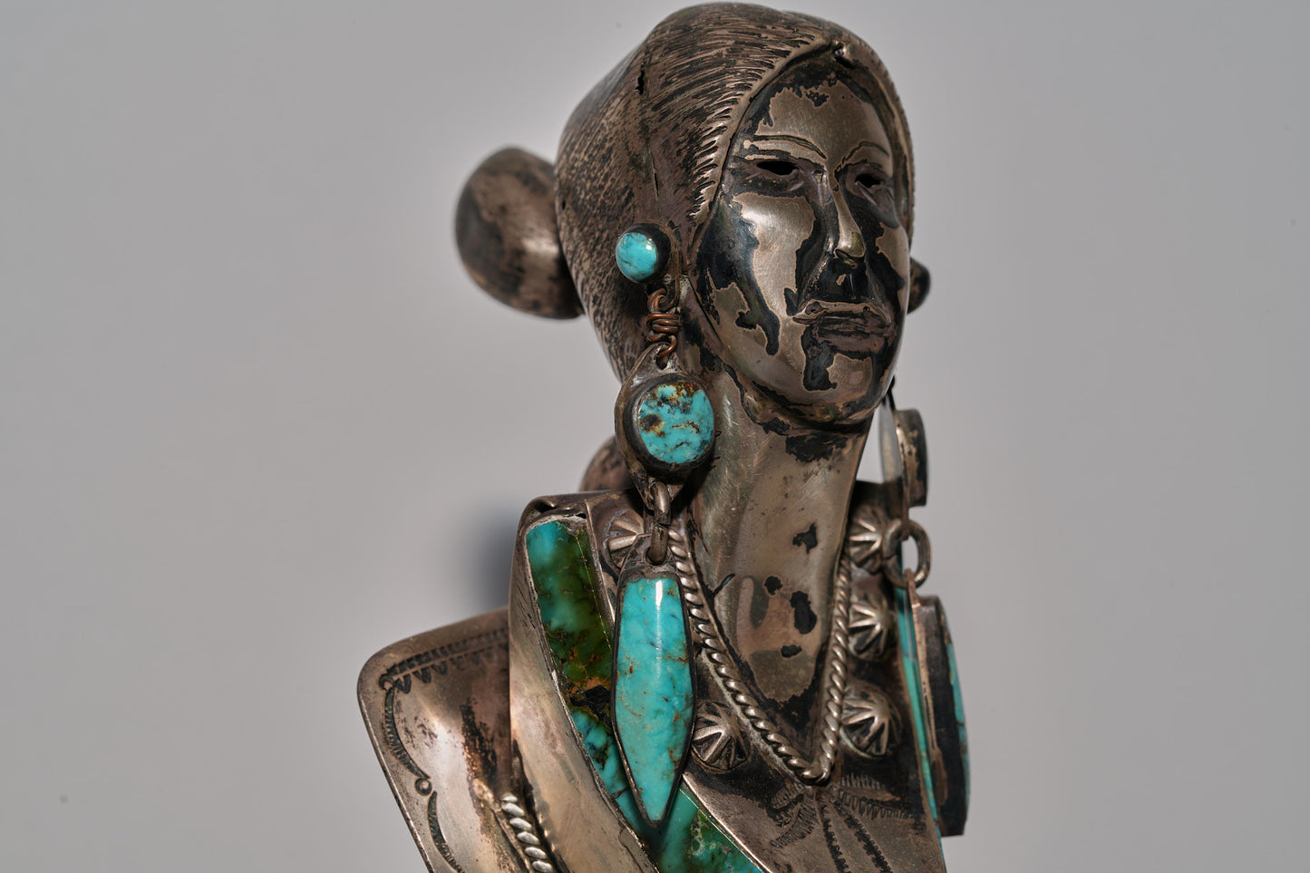 Indian Maiden Statute Artifact Set