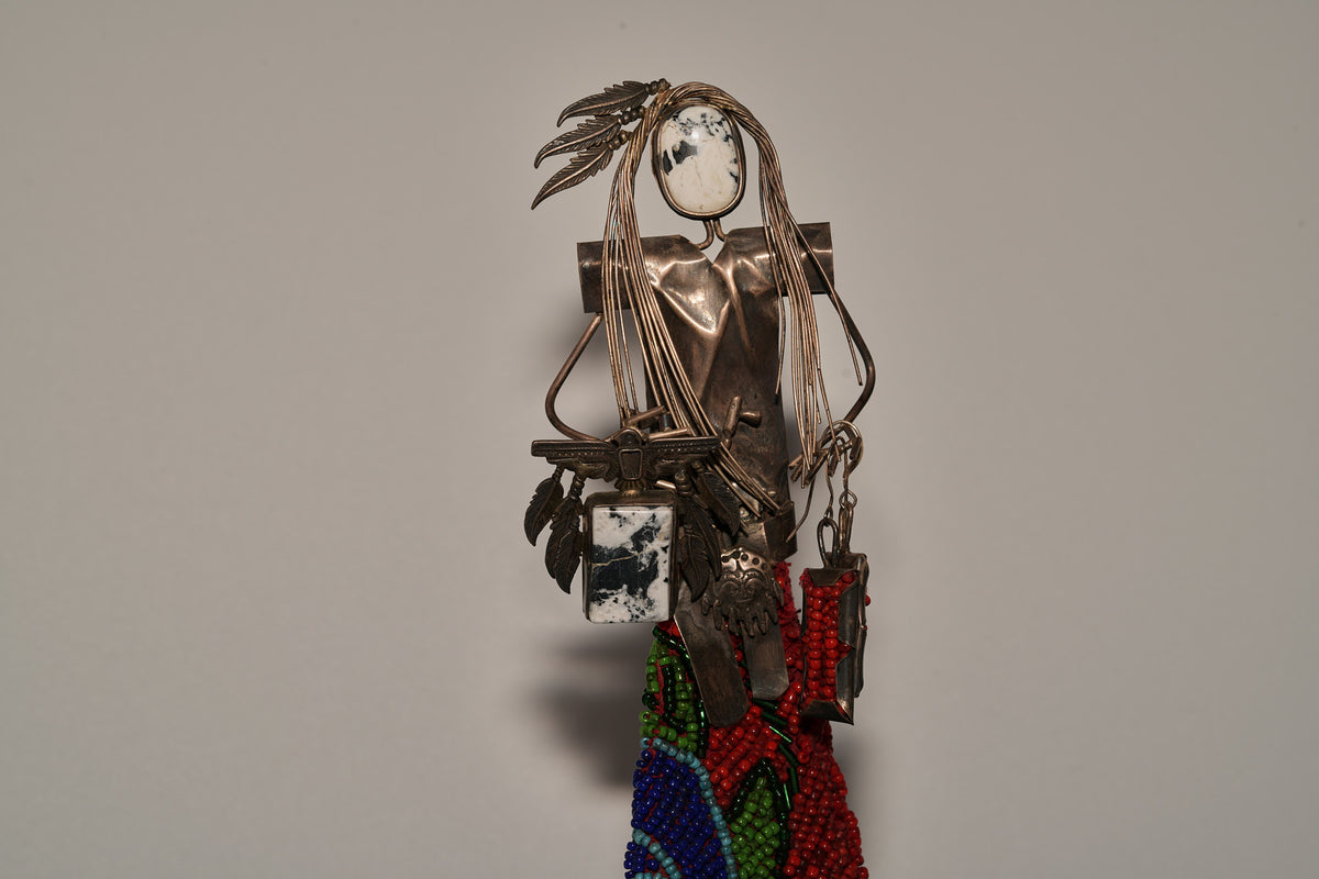 Art piece with woman