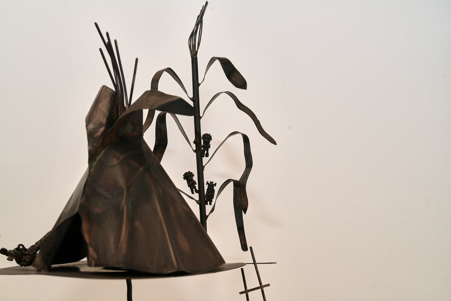 Unusual earth and harmony connection multi art installation