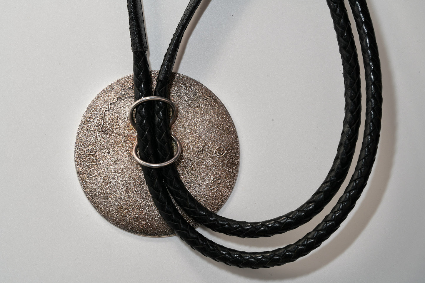 Modern sun,moon and stars bolo by Darryl Dean Begay