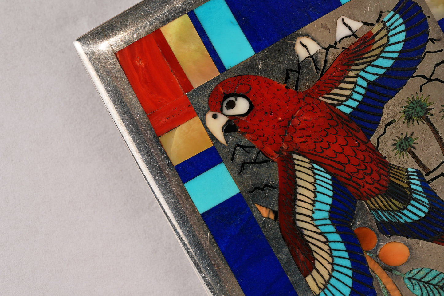 Scarlet McCaw, Bolo by Harlan Coonsis, Zuni