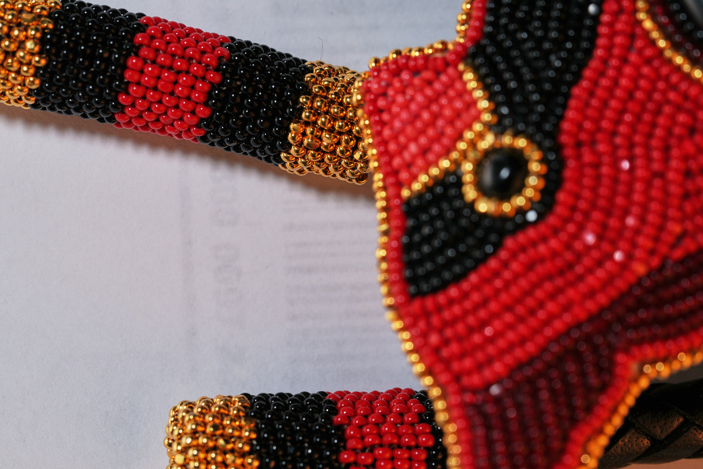 Custom Red Cardinal Bird Bolo Jovanna Poblano