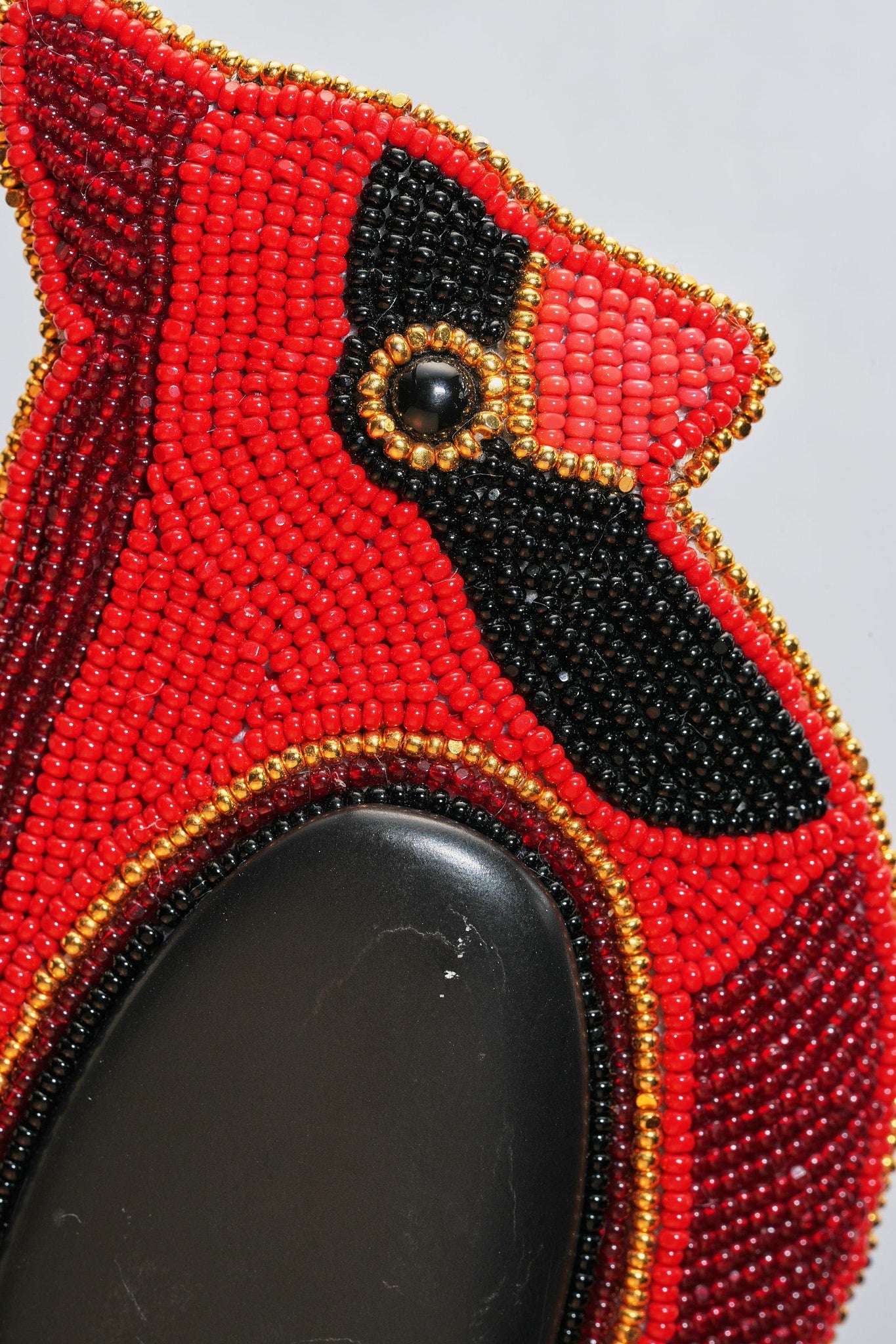 Custom Red Cardinal Bird Bolo Jovanna Poblano