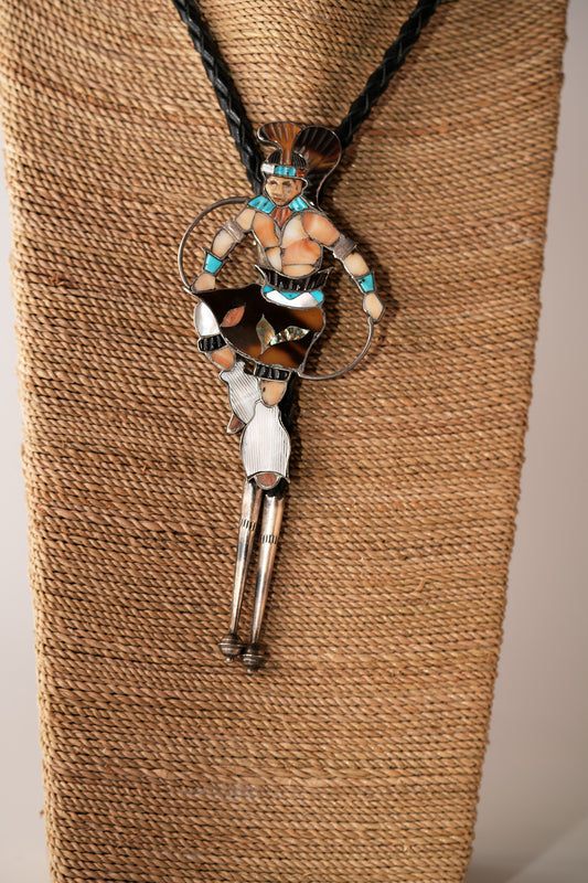 Hoop Dancer Bolo attributed to  Eddie Beyuka