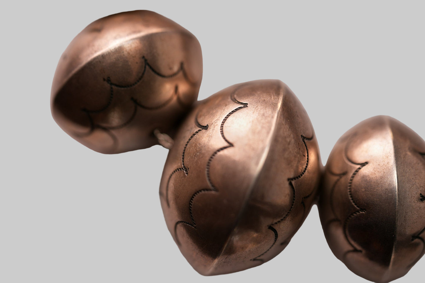 Sterling Silver Pearl Necklace by Leo Yazzie