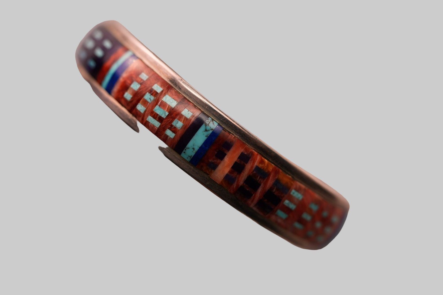 Alan Wallace, mosaic bracelet, stylish