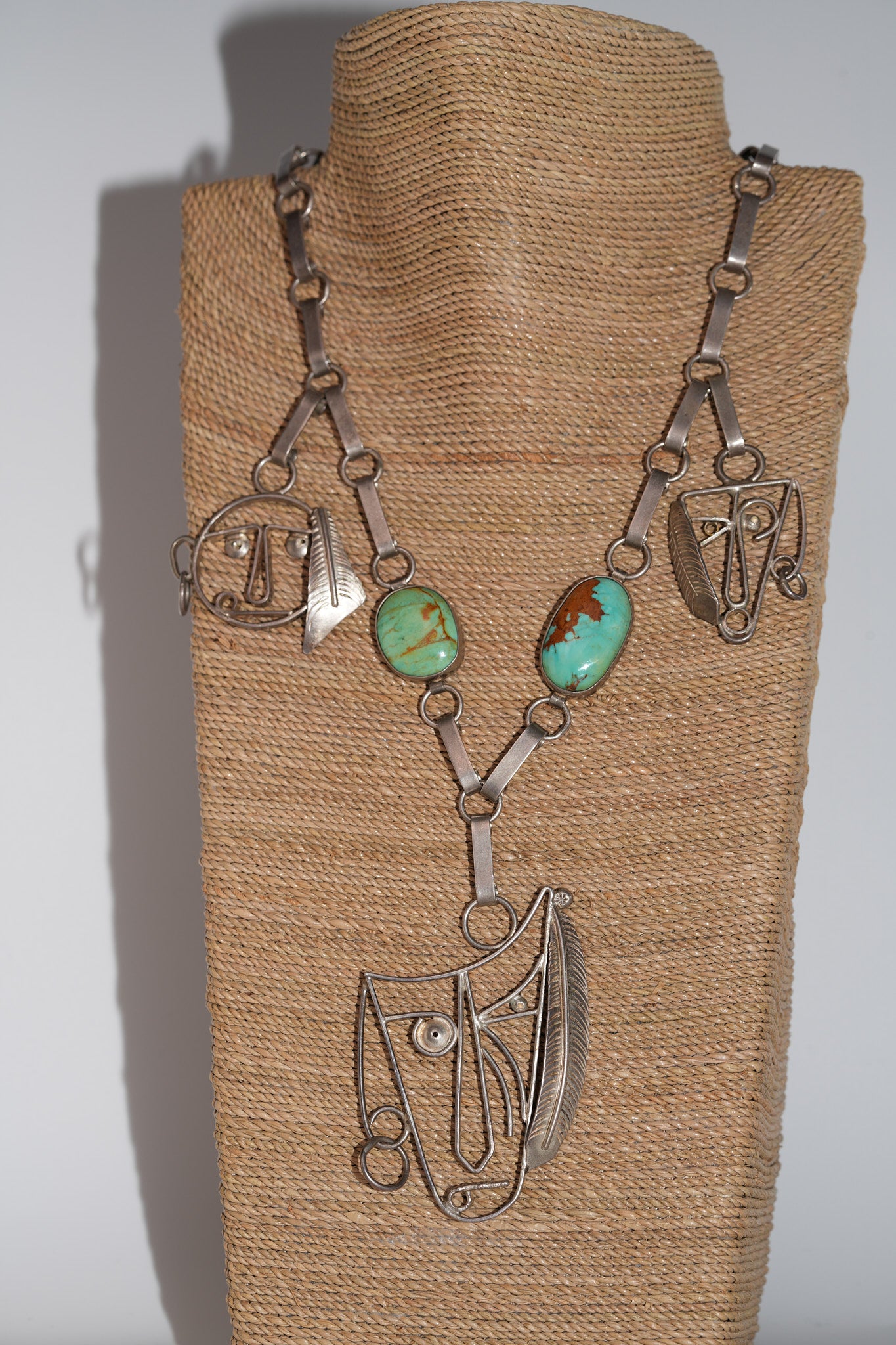 Picasso style necklace by Buddy Lee