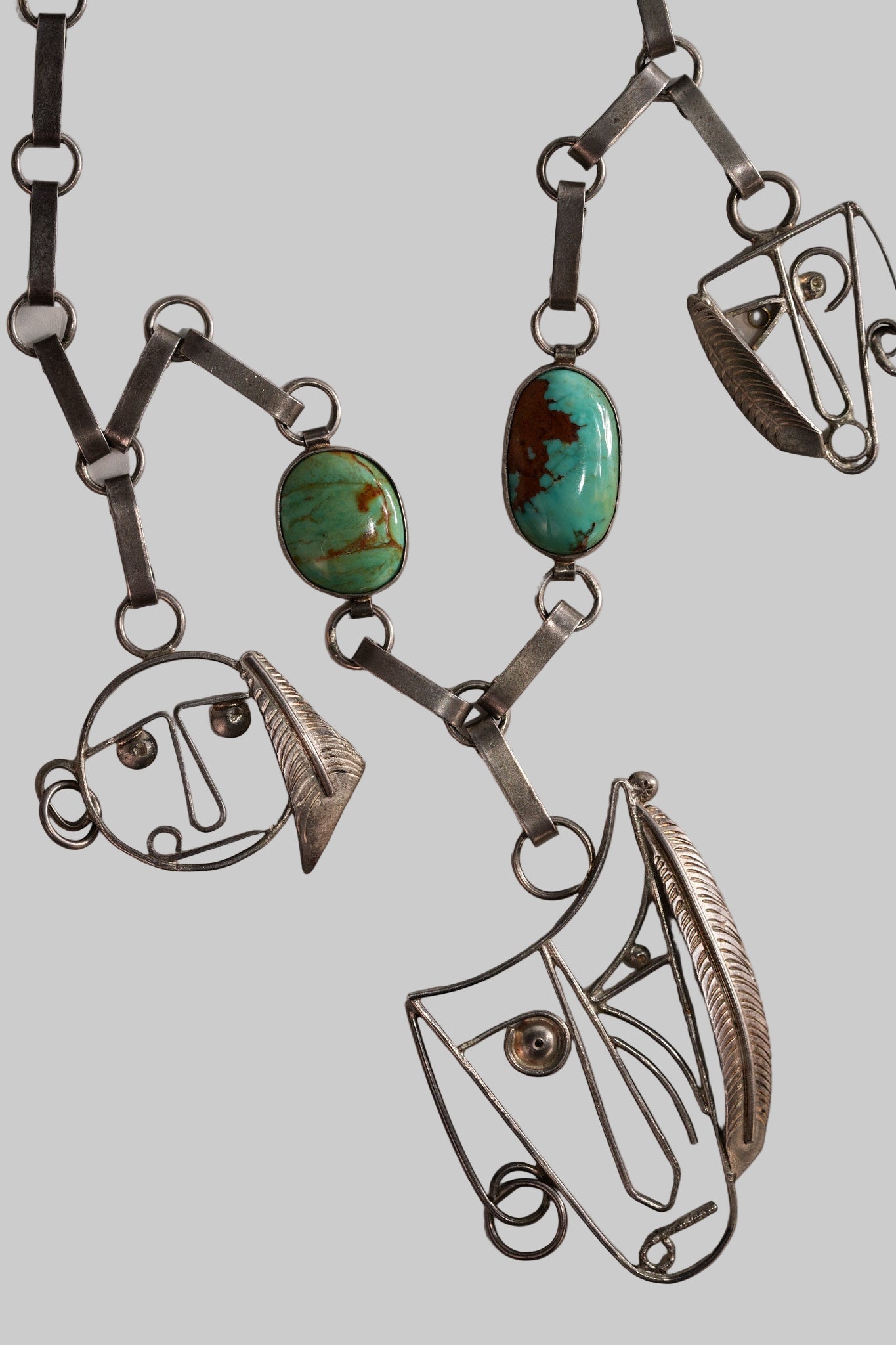 Picasso style necklace by Buddy Lee