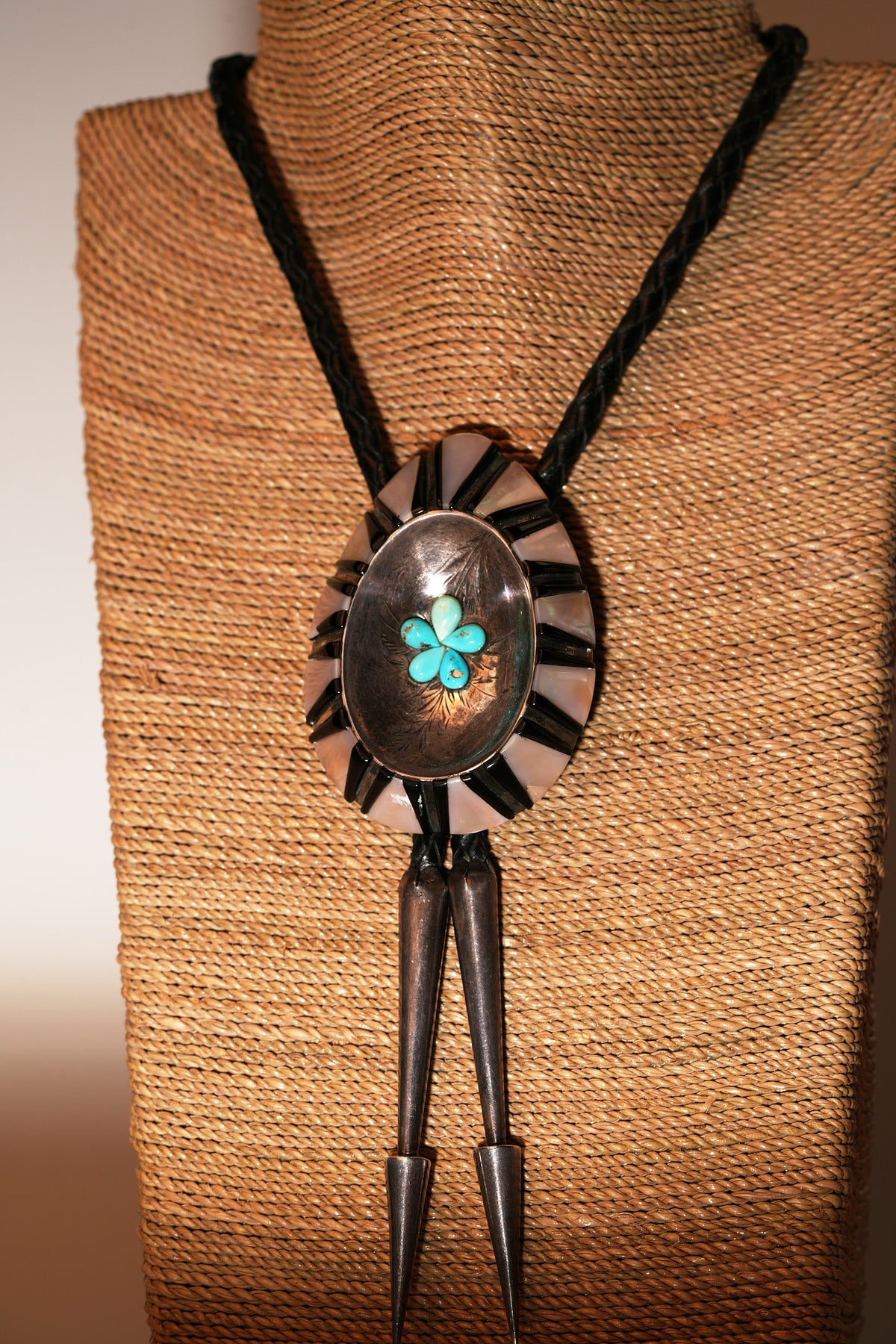 Sort of Art deco not Native American made
