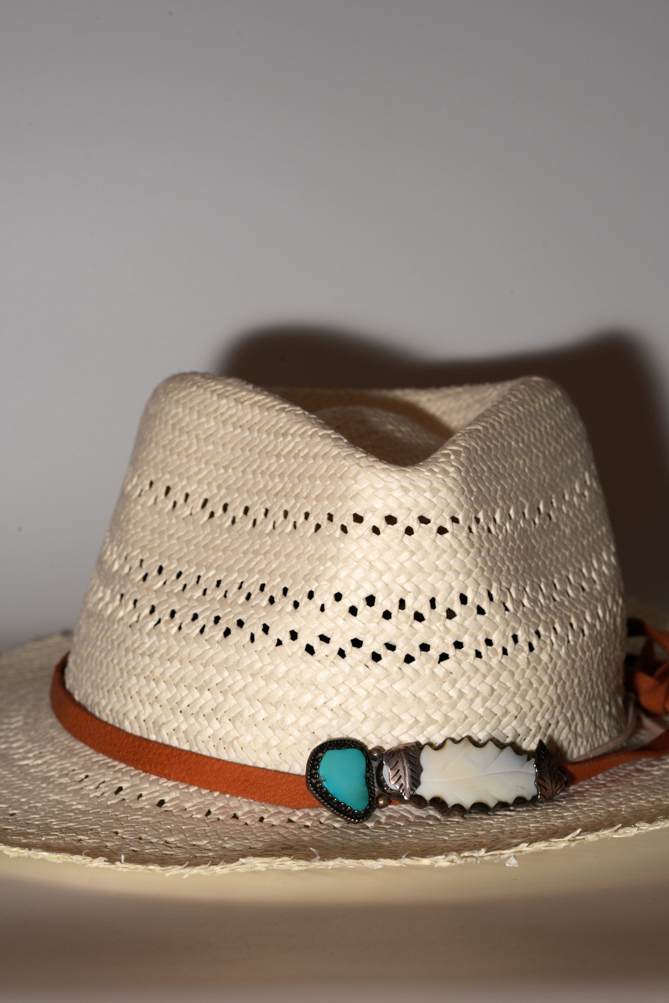Hatband with bolo attributed to Ramone Platero, Navajo