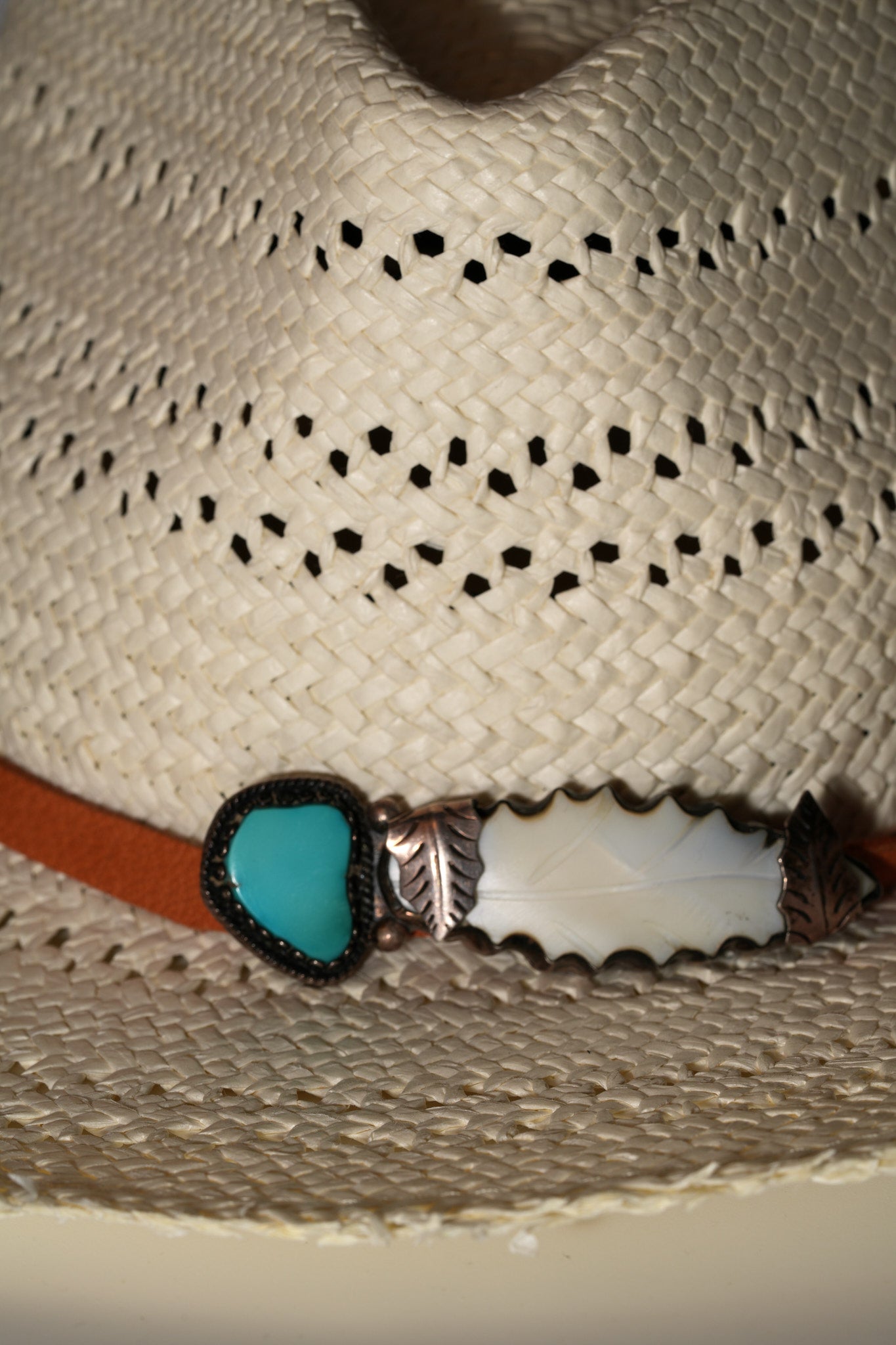Hatband with bolo attributed to Ramone Platero, Navajo