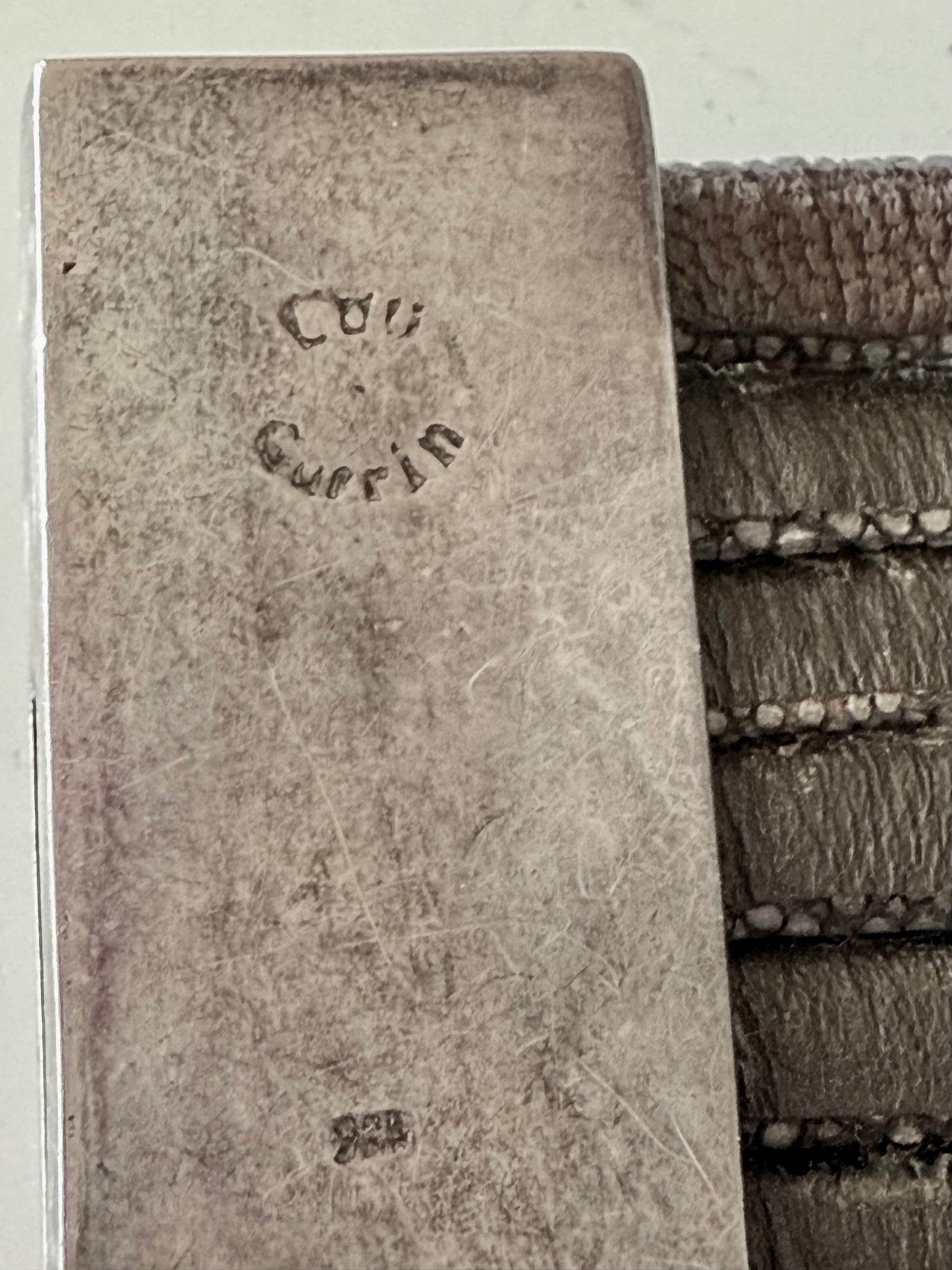 Sting Ray and Sterling silver bracelet by Lou Guerin