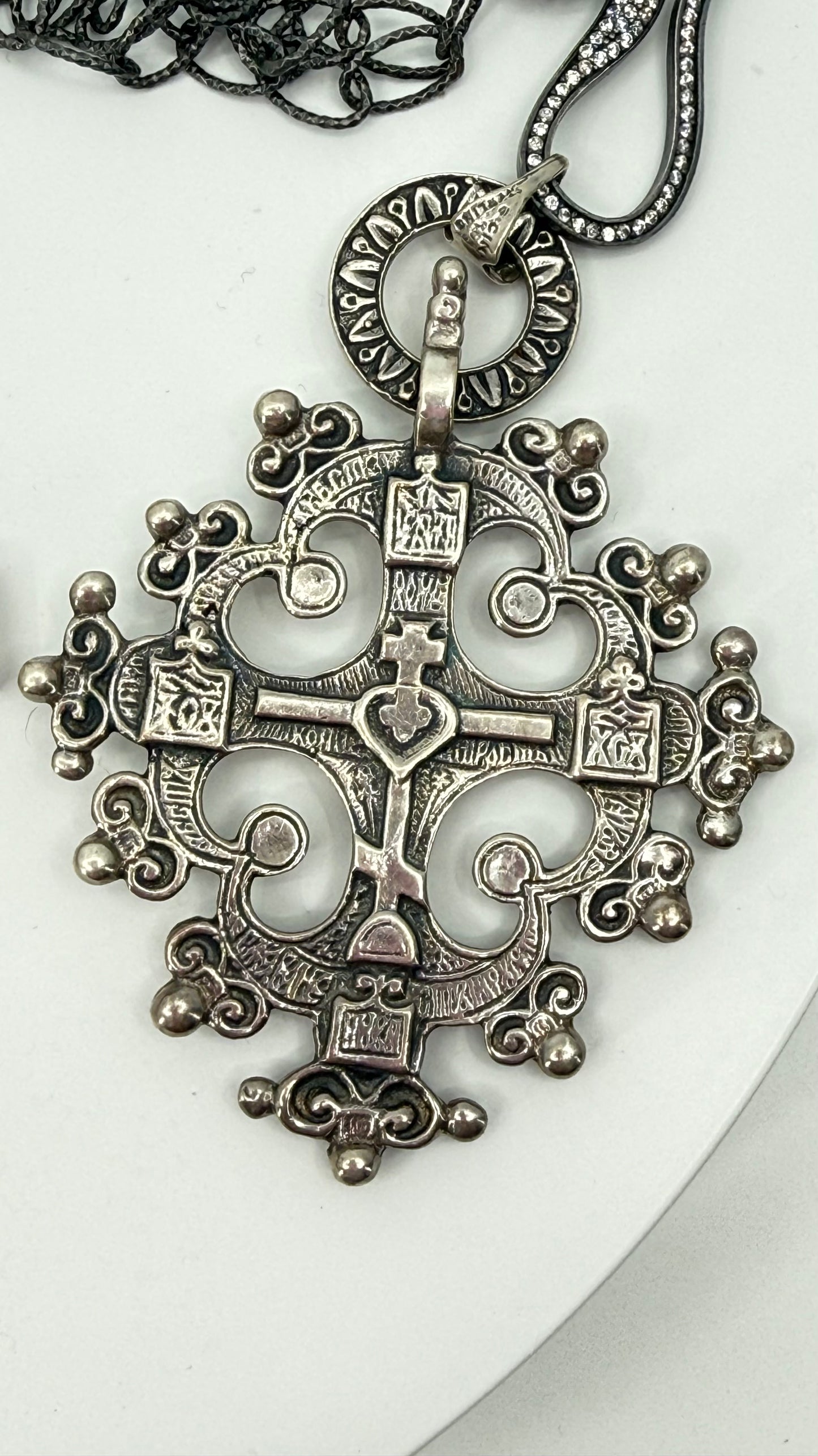 Vintage religious crosses and crucifxes