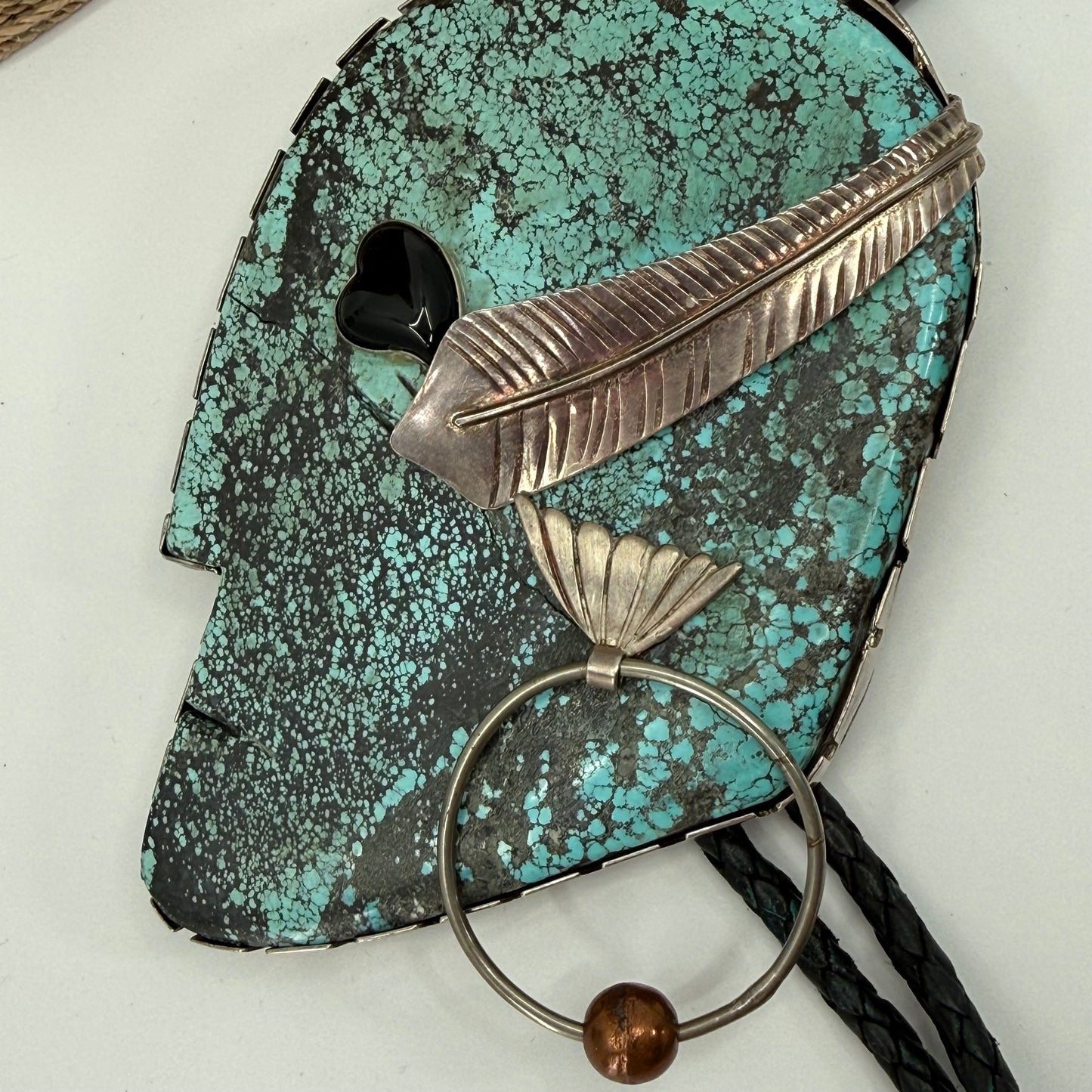 Huge Buddy Lee Bolo Chinese Turquoise