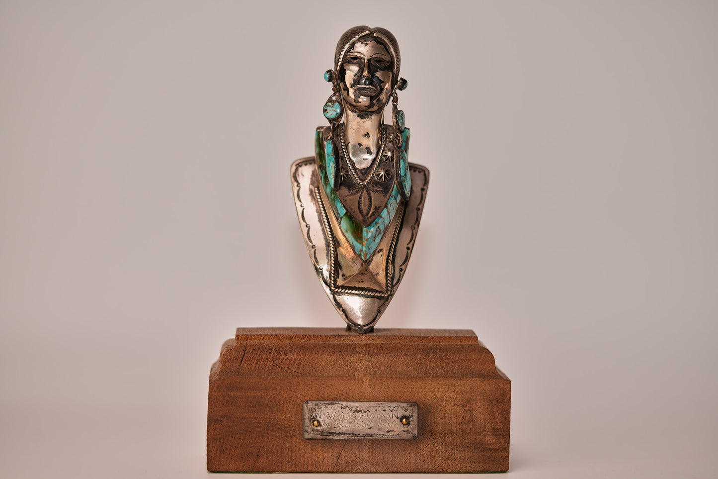 Indian Maiden Statute Artifact Set