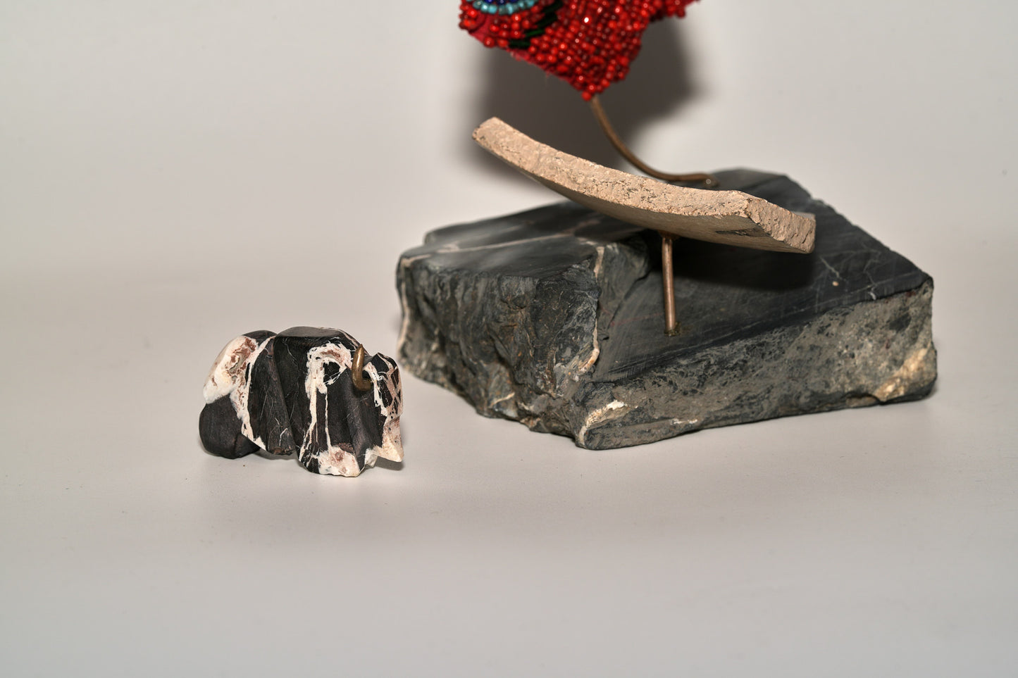 Art piece with woman