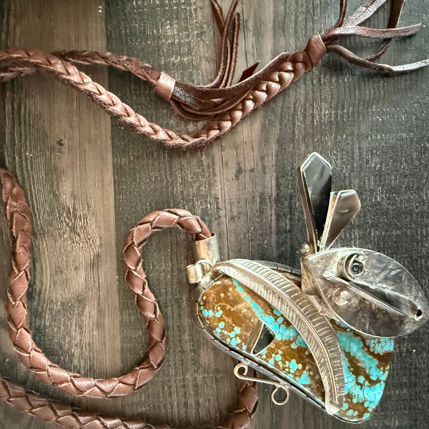 Really unique neckpiece by Buddy Lee