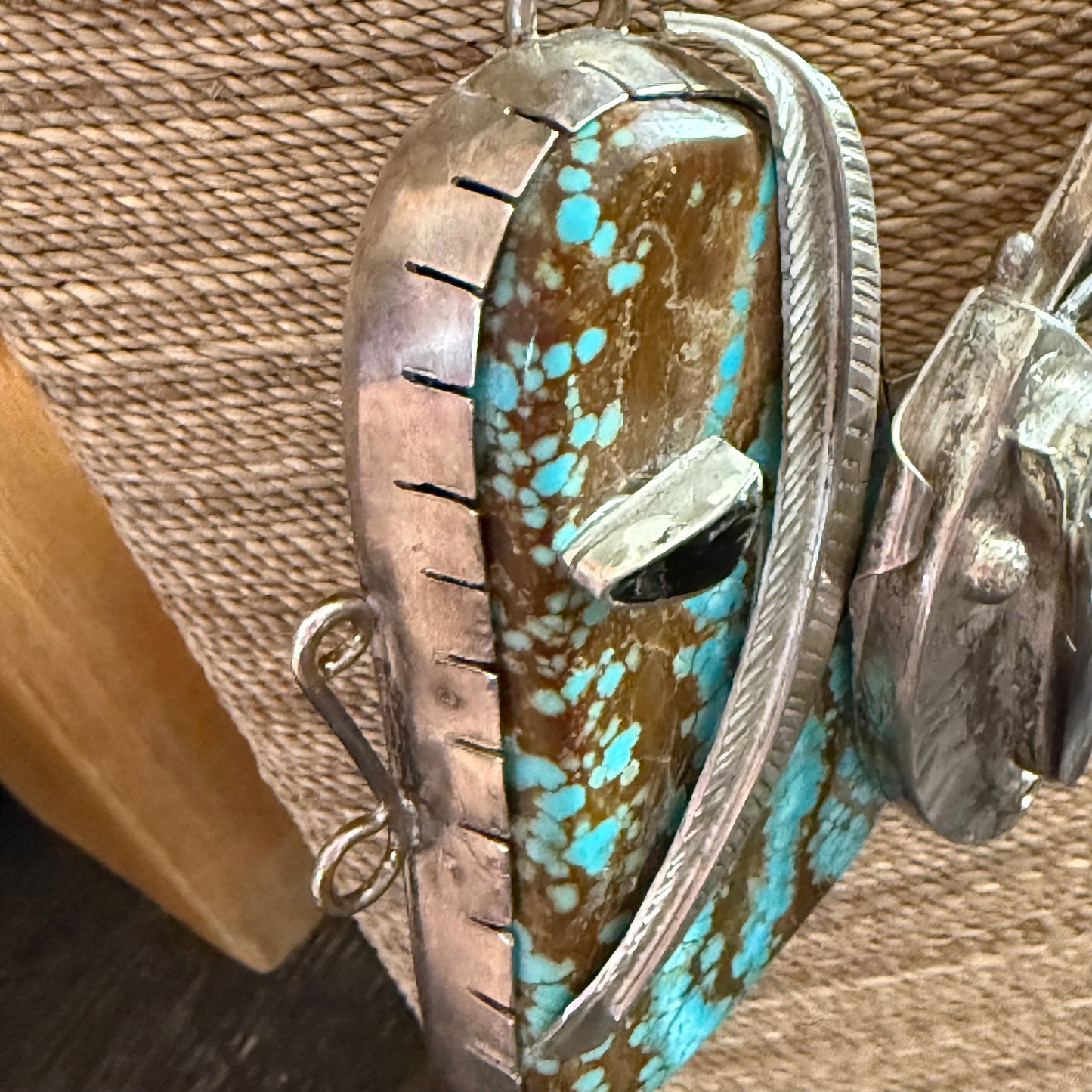 Really unique neckpiece by Buddy Lee