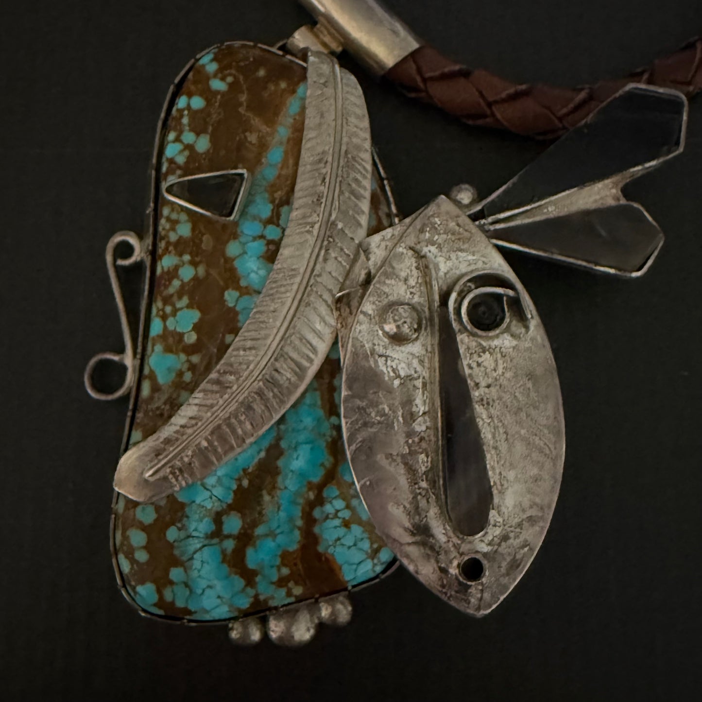 Really unique neckpiece by Buddy Lee