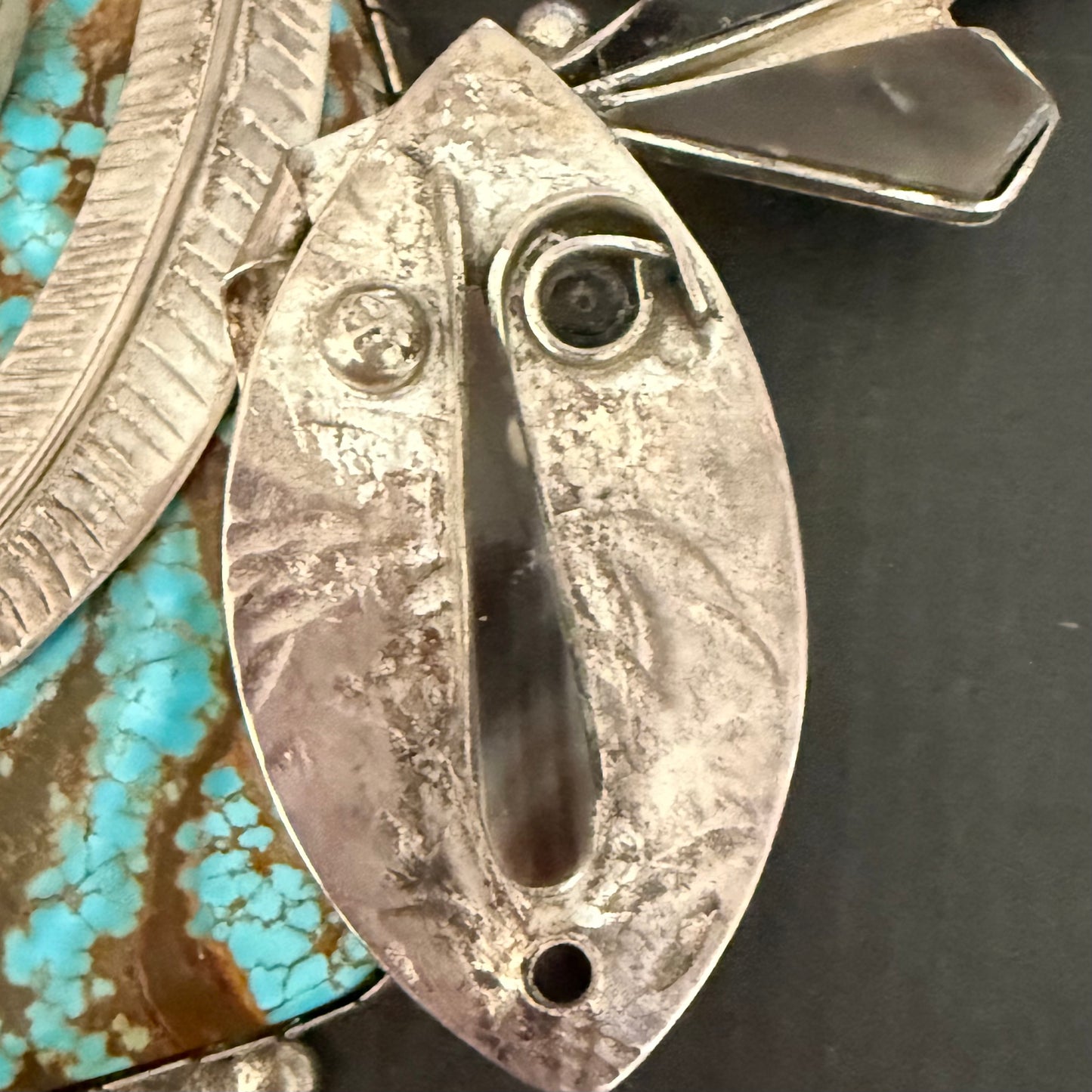 Really unique neckpiece by Buddy Lee